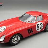 Ferrari 250 GTO 64 Nurburgring 1000 km 1964 SEFAC car # 83 - 2th place Drivers:  M. Parkes - J. Guichet