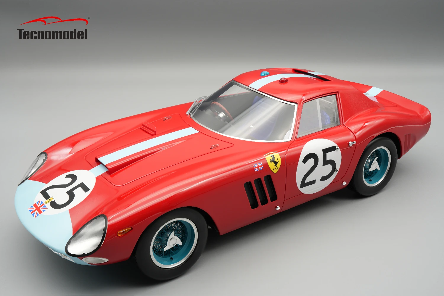 Ferrari 250 GTO 64 Le Mans 24h 1964 Maranello Concessionaires car # 25 - 6th place Drivers: I. Ireland - T. Maggs - J. Stewart