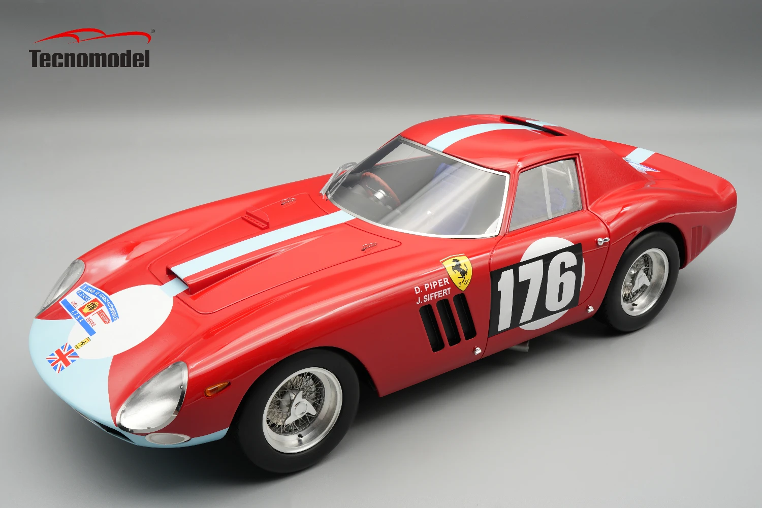 Ferrari 250 GTO 64 Tour de France 1964 car #176 Driver: D. Piper - J. Siffert