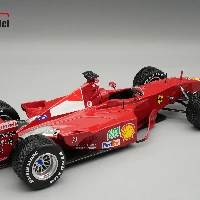Ferrari F1 2000 Winner German GP Driver Rubens Barrichello Raining tires
