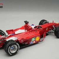 Ferrari F1 2000 Winner German GP Driver Rubens Barrichello Raining Race
