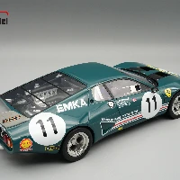 Ferrari 512BB/LM Silverstone 6h 1980 Rosso Ltd. car #11 7° place Driver:  S. O'Rourke - C. Craft - V. Norman 