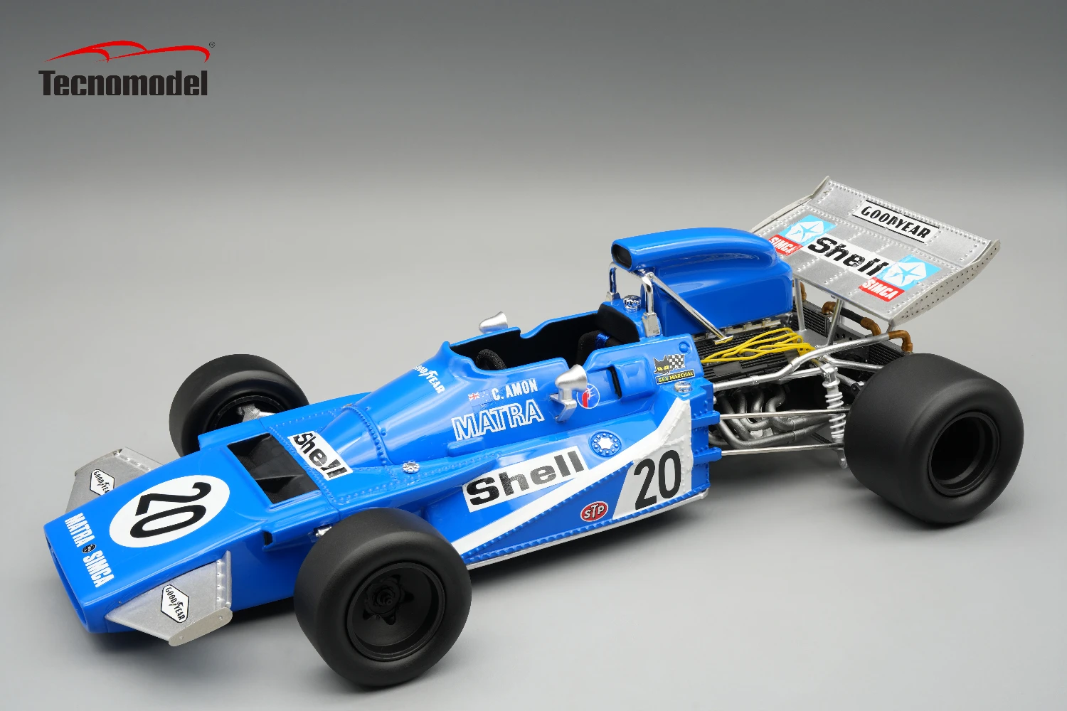 Matra MS120B 1971  Spain GP Driver C.Amon