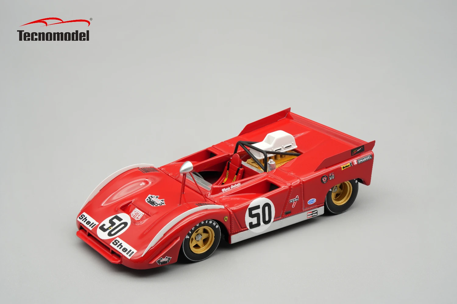Ferrari 712 Can Am Watkins Glen 1971 car #50 Team SEFAC Driver: M. Andretti