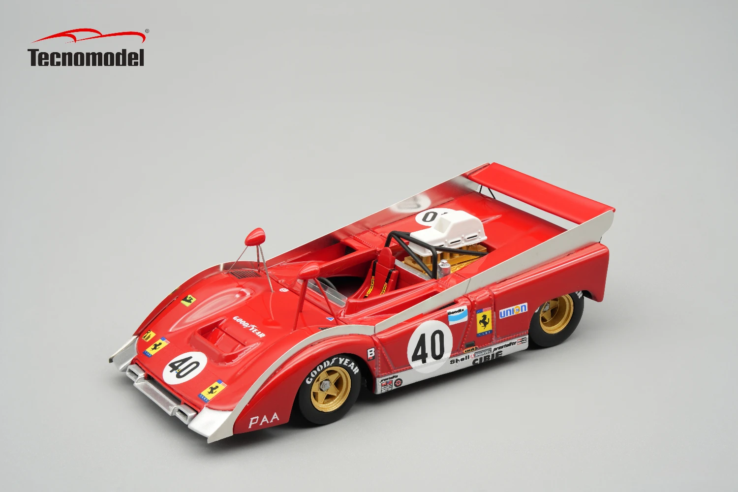 Ferrari 712 Can Am Watkins Glen 1972 car #40 Team NART Driver: J.P. Jarier
