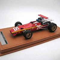 Ferrari 312F1/68 French GP Driver: jacky Ickx 1968 SHOWCASE INCLUDED