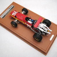 Ferrari 312F1/68 French GP Driver: jacky Ickx 1968 SHOWCASE INCLUDED