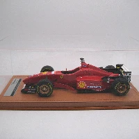 Ferrari F310 1996 Spain GP Raining Tyres Driver Eddie Irvine 