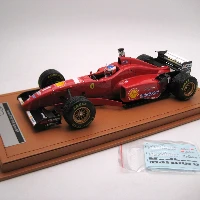 Ferrari F310 1996 Spain GP Raining Tyres Driver Michael Schumacher