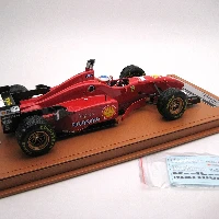 Ferrari F310 1996 Spain GP Raining Tyres Driver Michael Schumacher