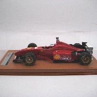 Ferrari F310 1996 Spain GP Raining Tyres Driver Michael Schumacher