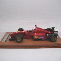 Ferrari F310 1996 Spain GP Raining Tyres Driver Eddie Irvine 