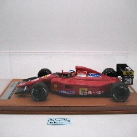 Ferrari 642 F1 1991  British GP Driver Jean Alesi Raining Tyres