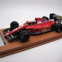 Ferrari 642 F1 1991 Imola GP Driver Alain Prost Raining Tyres