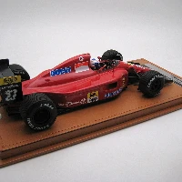 Ferrari 642 F1 1991 Imola GP Driver Alain Prost Raining Tyres