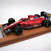 Ferrari 642 F1 1991  British GP Driver Jean Alesi Raining Tyres