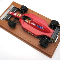 Ferrari 642 F1 1991  British GP Driver Jean Alesi Raining Tyres