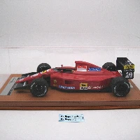 Ferrari 642 F1 1991  British GP Driver Jean Alesi Raining Tyres