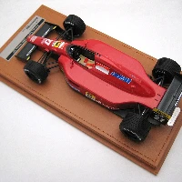 Ferrari 642 F1 1991 Imola GP Driver Alain Prost Raining Tyres