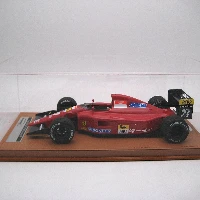 Ferrari 642 F1 1991 Imola GP Driver Alain Prost Raining Tyres