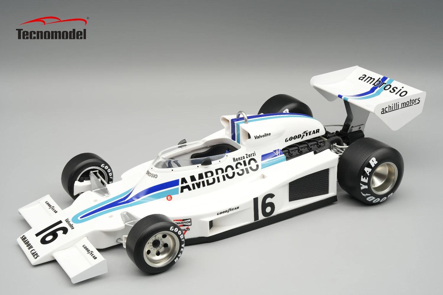 Shadow DN8 1977 Long Beach GP Driver Renzo Zorzi Car #16