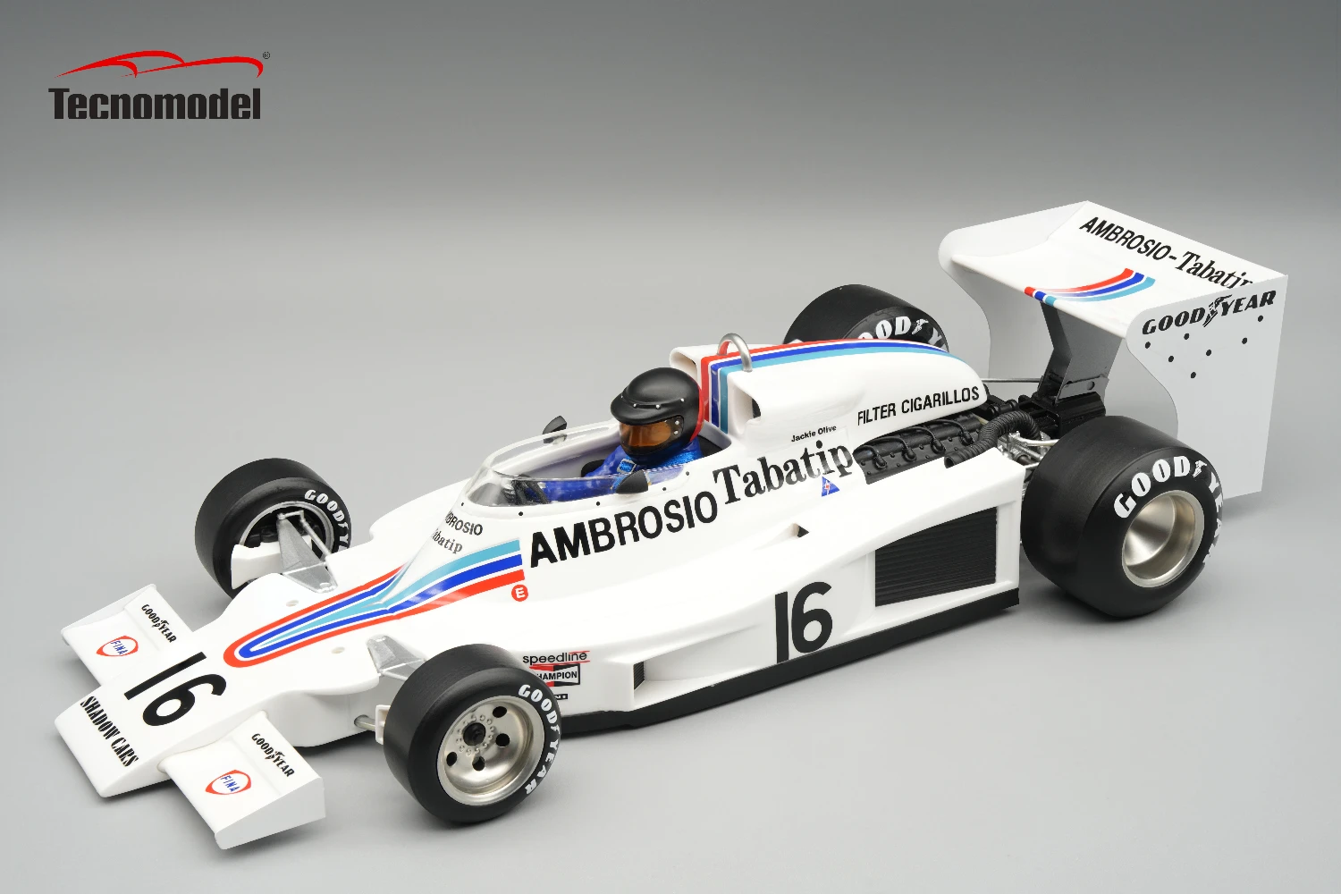 Shadow DN8 1977 Sweden GP Driver: Jackie Oliver car #16