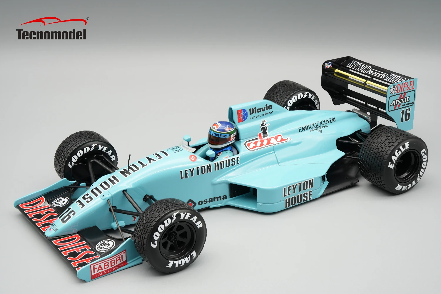 March 881 1988 German GP Driver: Ivan Capelli Raining Tyres SHOWCASE INCLUDED