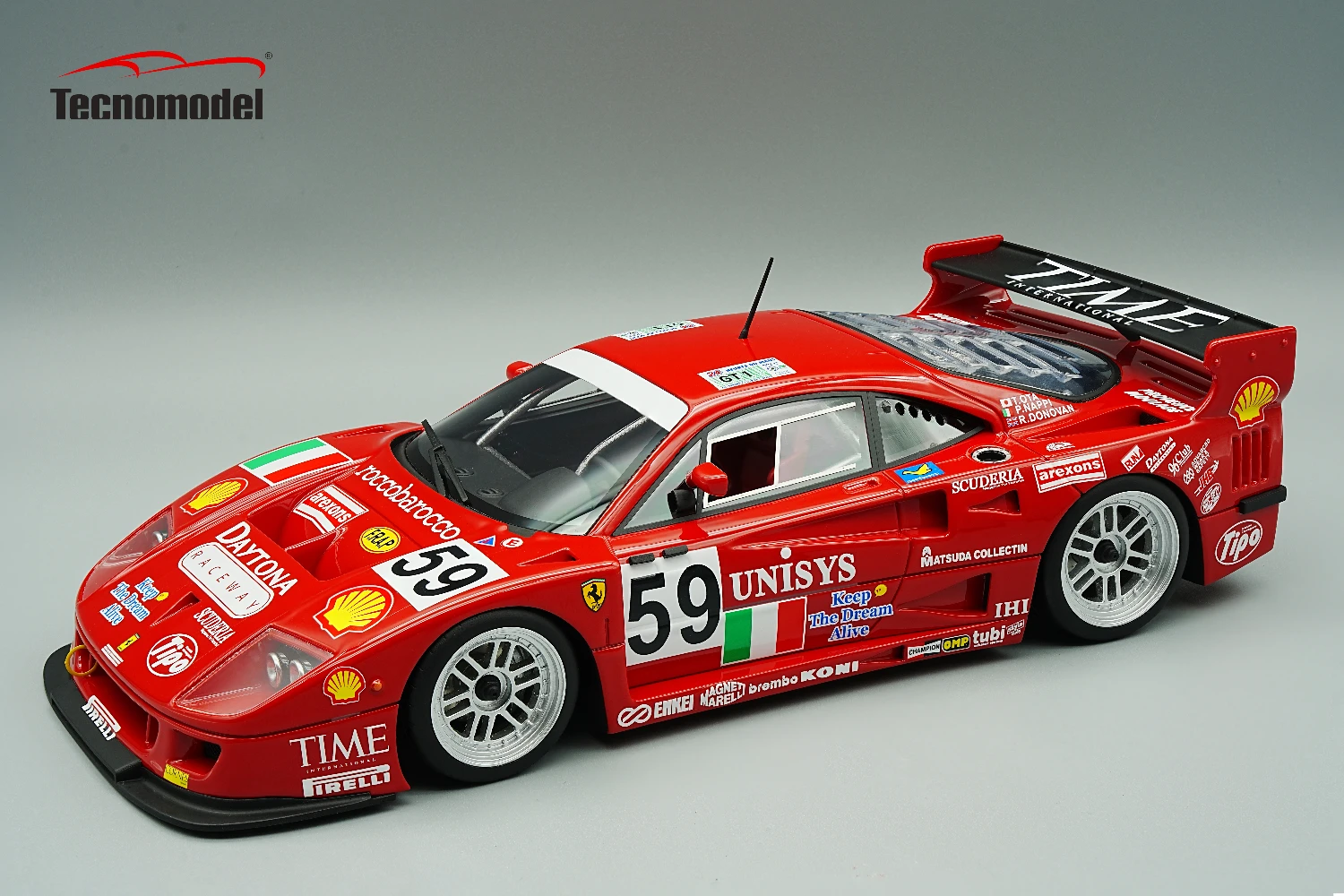 Ferrari F40 LM 1996 24h LM Driver P.NAPPI/ R. DONOVAN/ T.OOTA