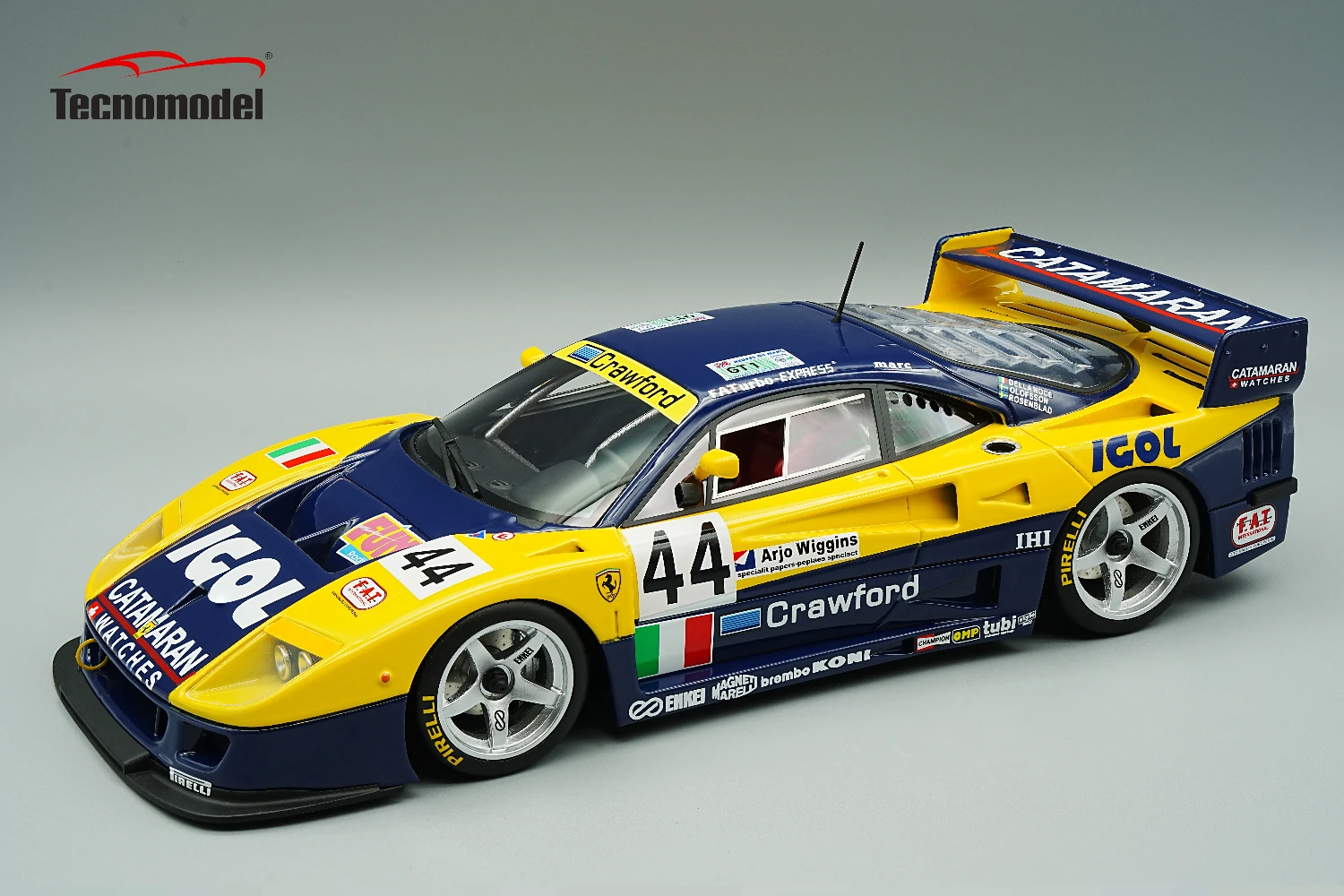 Ferrari F40 LM 1996 24h LM Driver L.Della Noce /A. Olofsson/C.Rosenblad