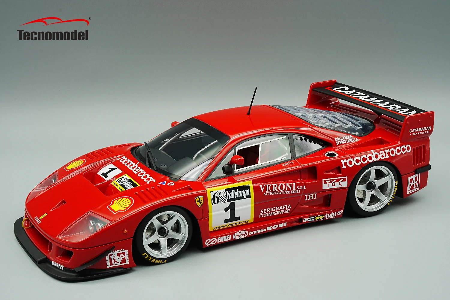 Ferrari F40 LM 1996 6h Winner Vallelunga Gold Cup  Driver A. Schiattarella / L.Dalla Noce 