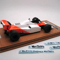 Mclaren MP4/1C 1983 Monaco GP Driver: John Watson Raining Tyres Car #7