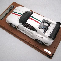 Ferrari 288 GTO Evoluzione 1985 white Italian flag stripe