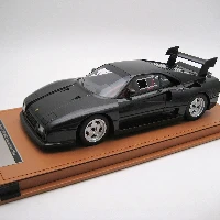 Ferrari 288 GTO Evoluzione 1985 Metallic Black Silver Wheels