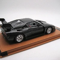 Ferrari 288 GTO Evoluzione 1985 Metallic Black Silver Wheels