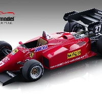 Ferrari 126 C4-M2 1984 European Gp Driver M. Alboreto 2nd Place  car # 27 
