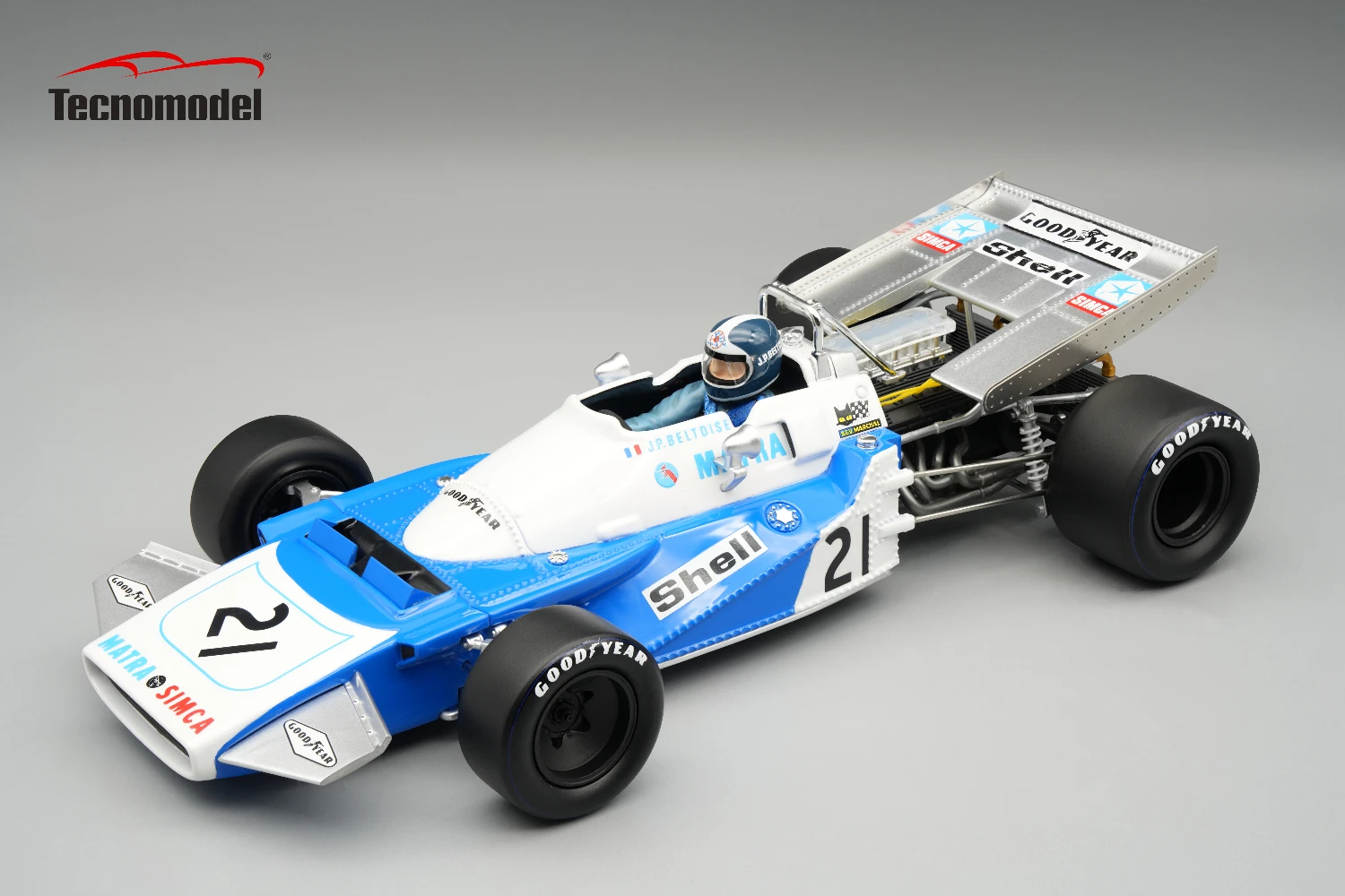 Matra MS120B 1971  Monaco GP Driver: J.P. Beltoise