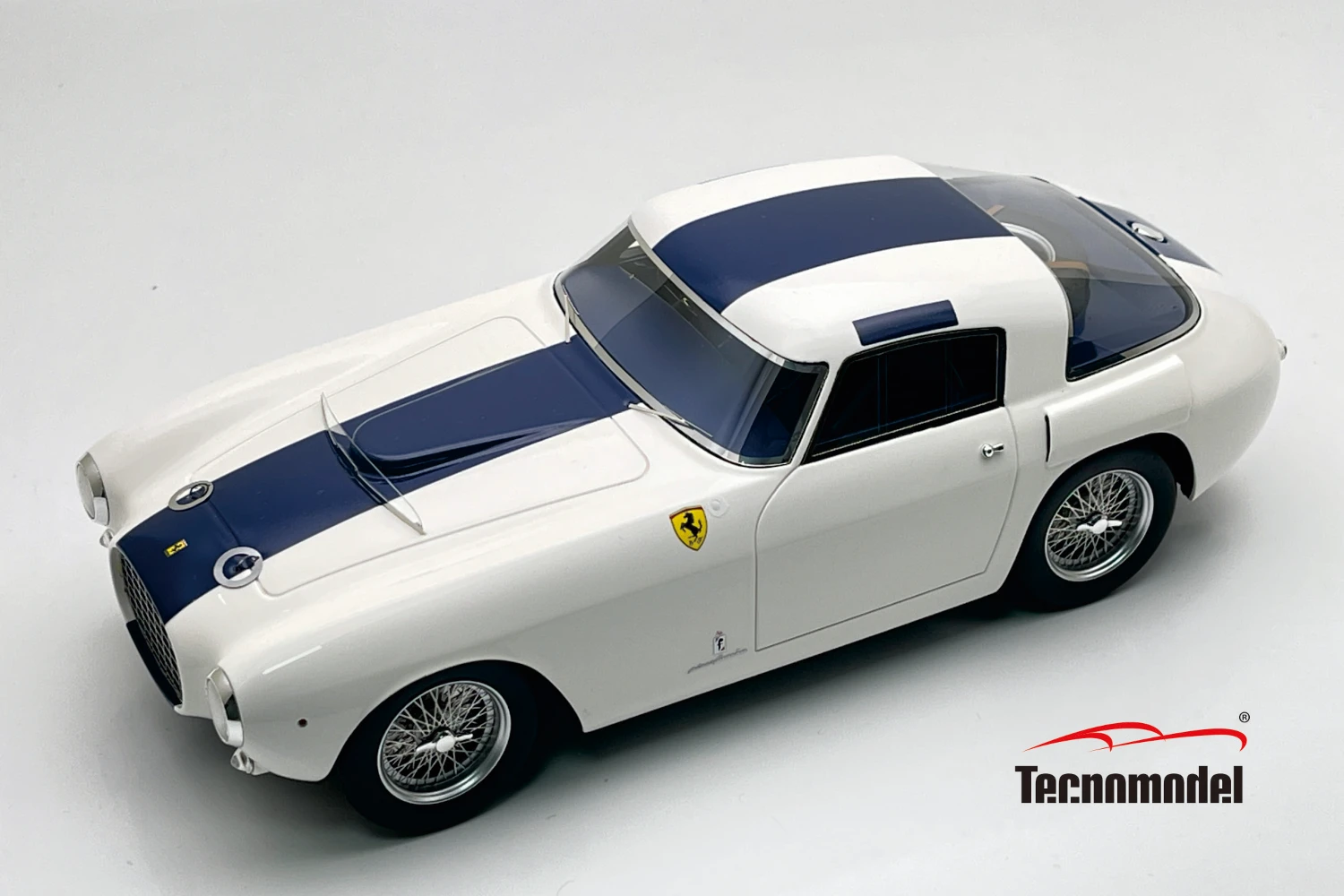 Ferrari 250 MM 1953 press white/blue 