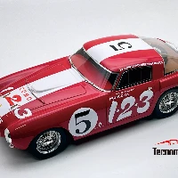 Ferrari 250 MM Carrera Panamericana 1953 car #5 Driver: E.R. Echeverria - P.V. Becerril 11° place
