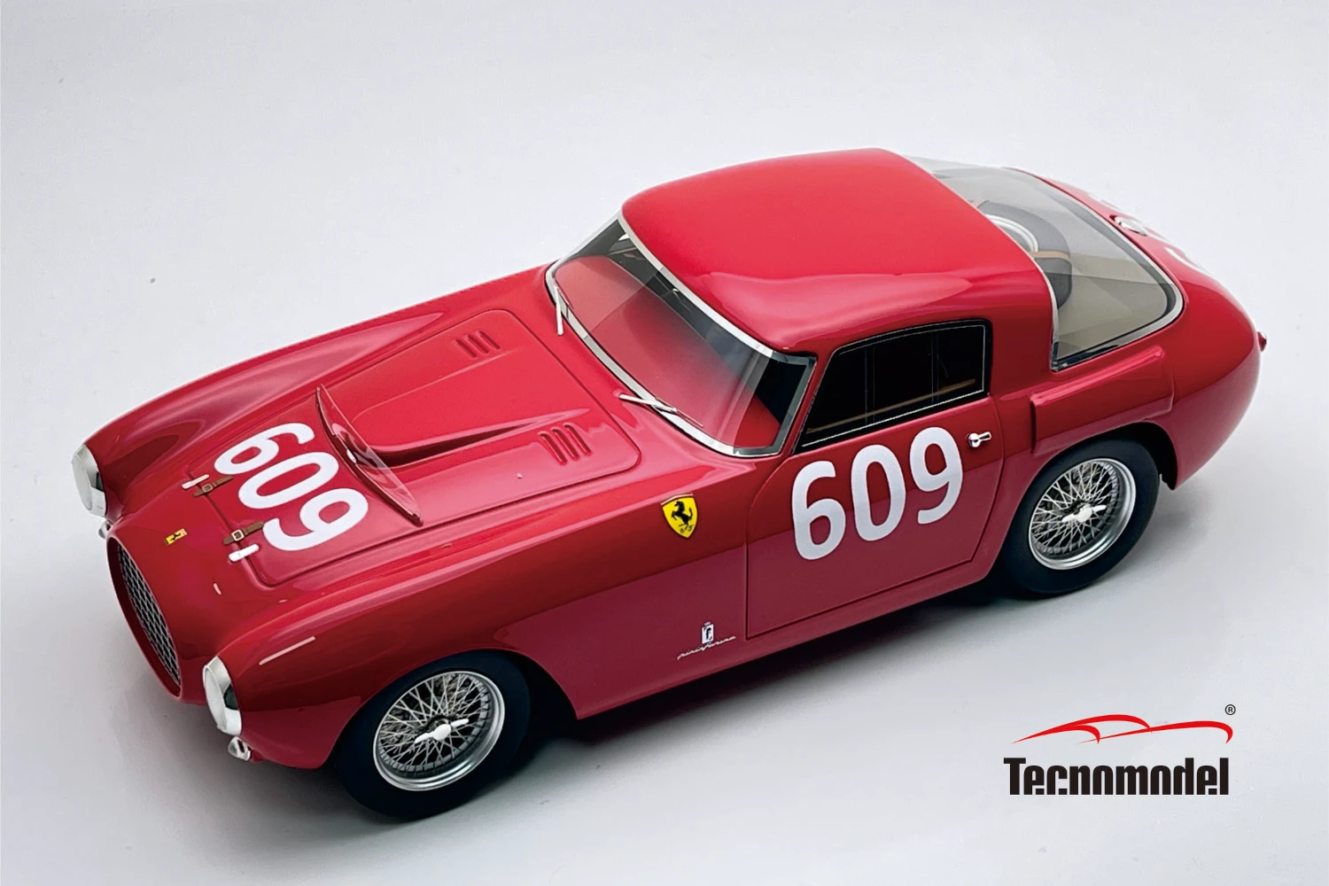 Ferrari 250 MM Mille Miglia 1953 car #609 Driver: G. Bracco - A. Rolfo DNF