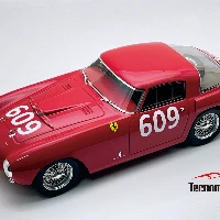 Ferrari 250 MM Mille Miglia 1953 car #609 Driver: G. Bracco - A. Rolfo DNF