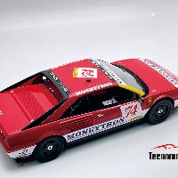 Ferrari 308 Mondial 3.2 SPA 24h 1989 car #74 Driver: M. Bianchi - P. Witmeur - P. Martin  DNF