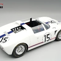 Ford GT 40 Roadster X1 1965 Le Mans Driver: M.Trintignant G.Ligier