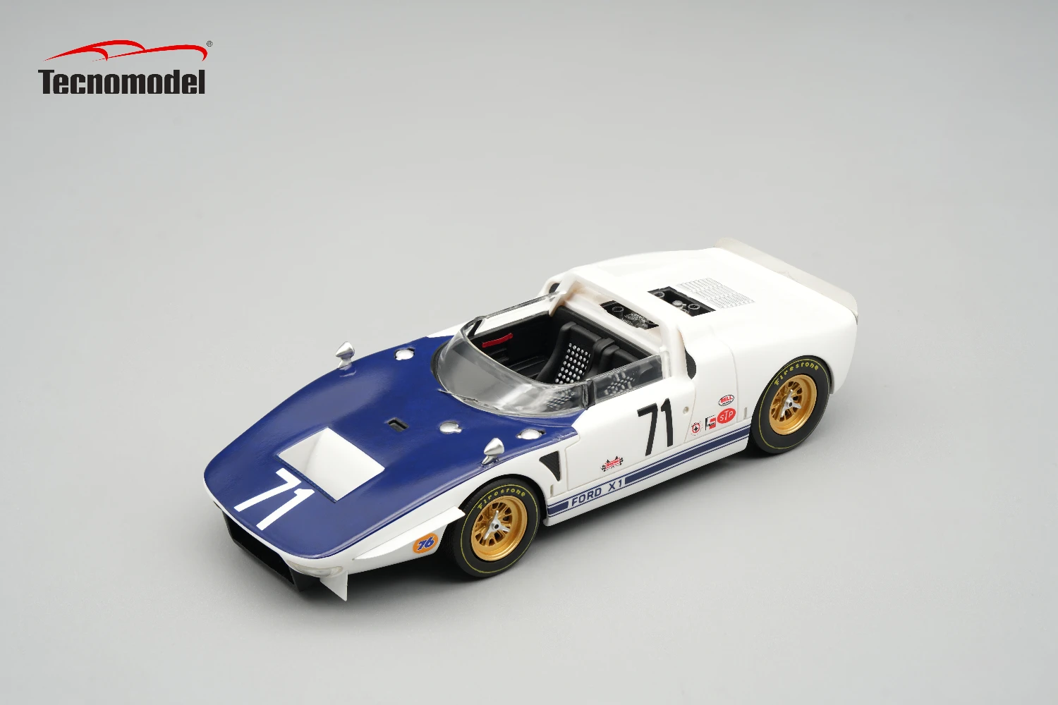 Ford GT 40 Roadster X1 1965 Rivesride Driver: C. Amon Car #71