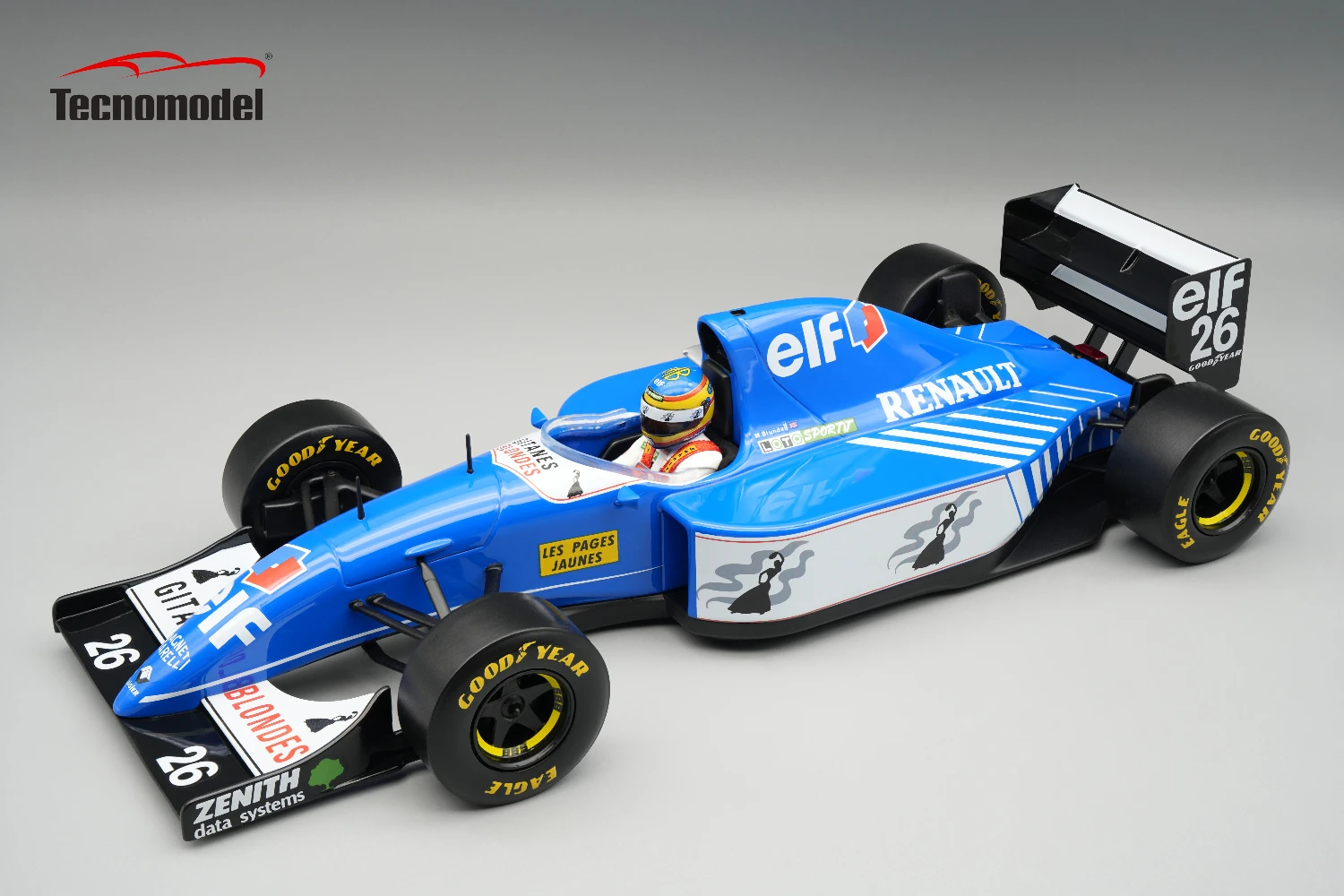 Ligier JS39 1993 German GP Driver: M.Blundell car #26