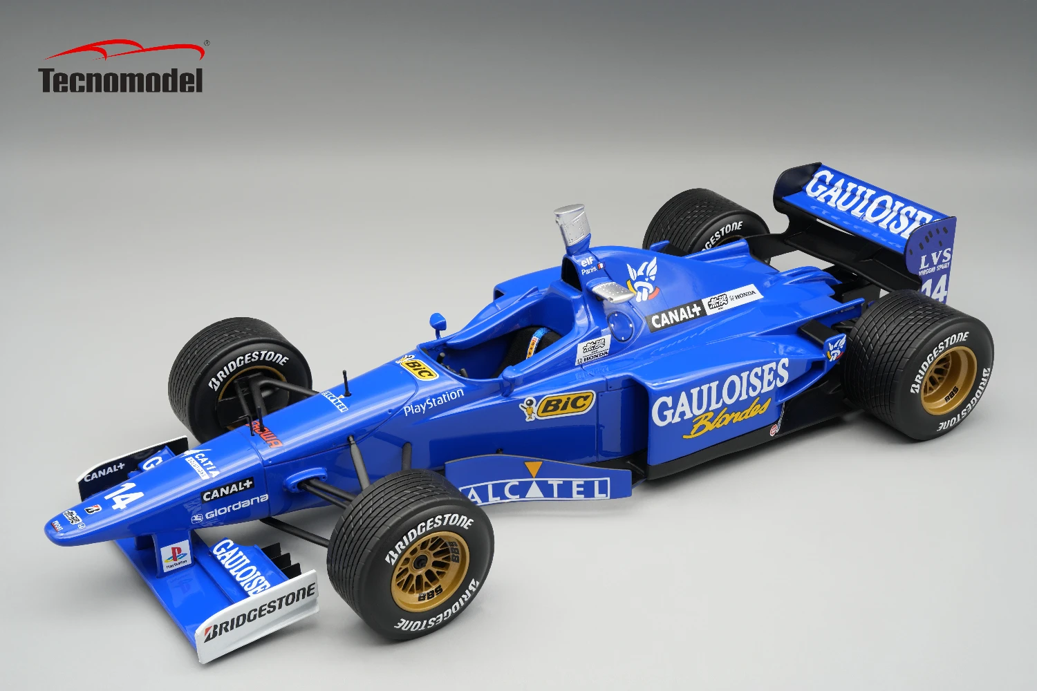 Prost Mugen JS45 1997 Monaco GP Driver: O.Panis Raining Tyres car #14