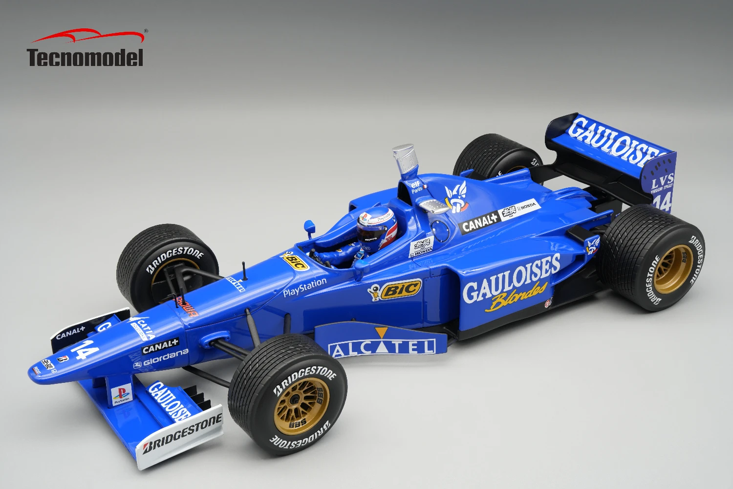 Prost Mugen JS45 1997 Monaco GP Driver: O.Panis Raining Tyres car #14