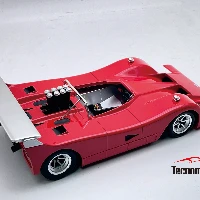 March 707 Can-Am 1970 press plain red