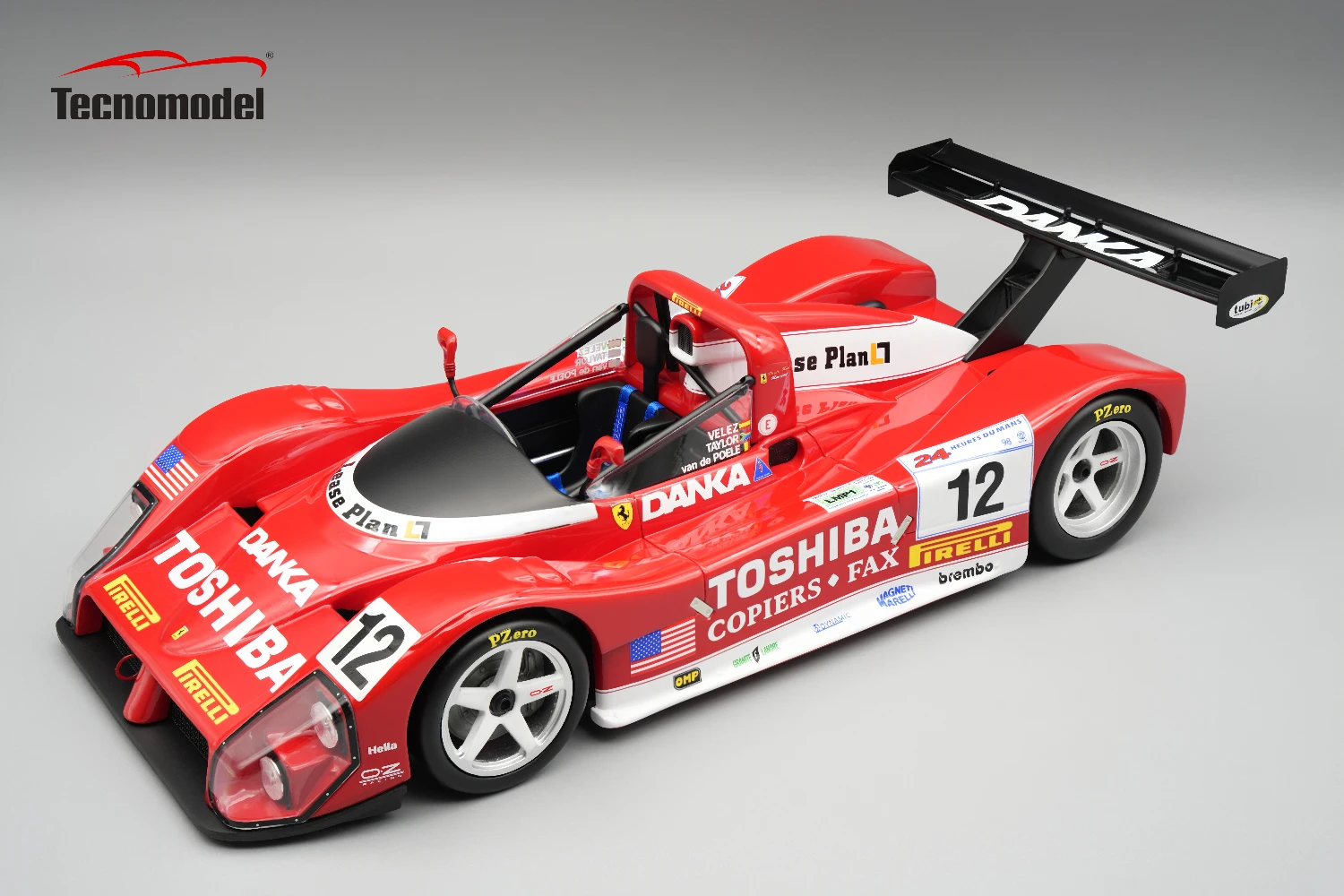Ferrari 333 SP 1998 24h Le Mans Team Doyle/Risi Driver: Eric van de Poele/Wayne Taylor/Fermín Velez