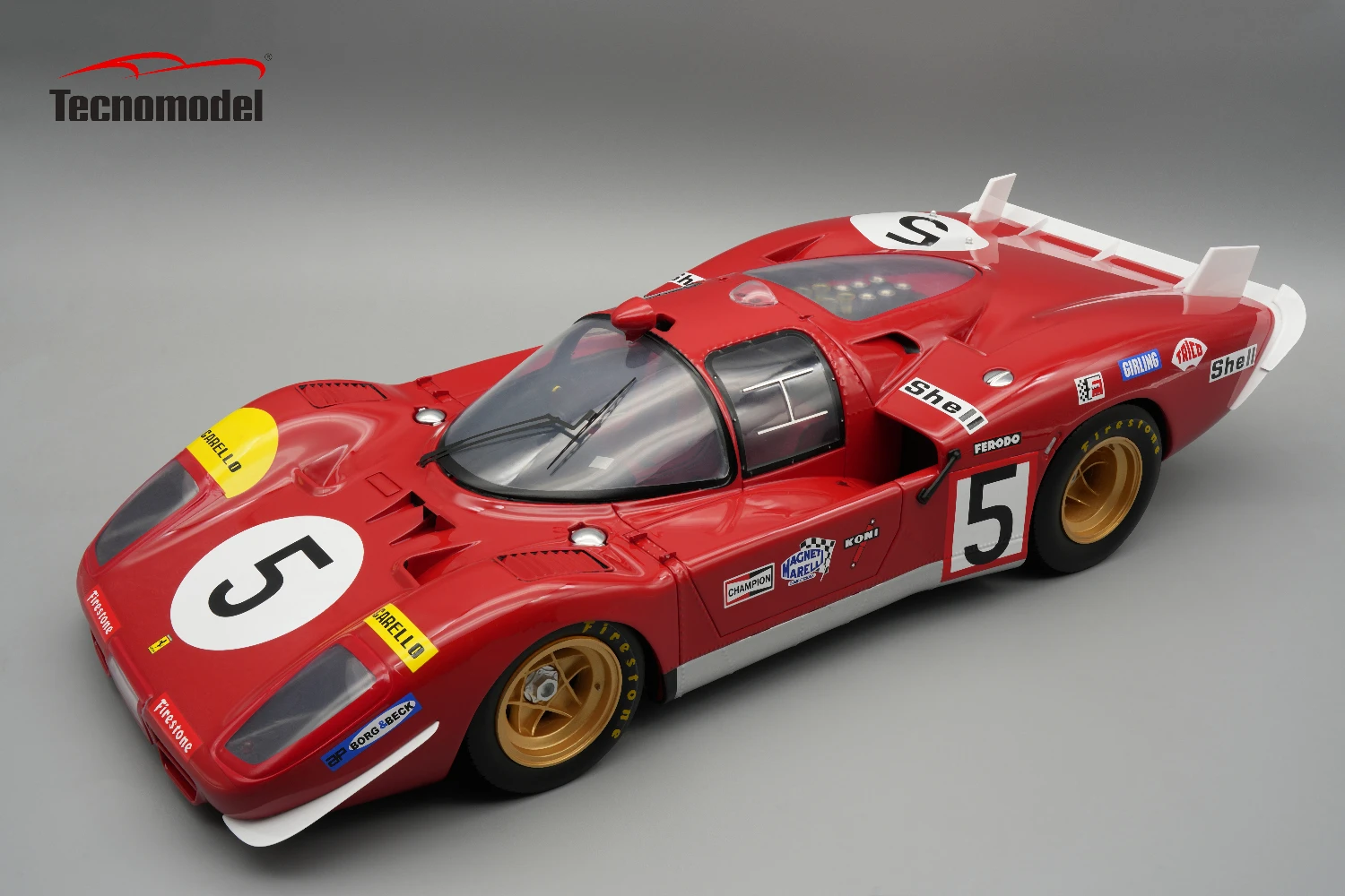 TM12-12A Ferrari 512S Long Tail Le Mans 24h 1970 Drivers: ickx-Schetty