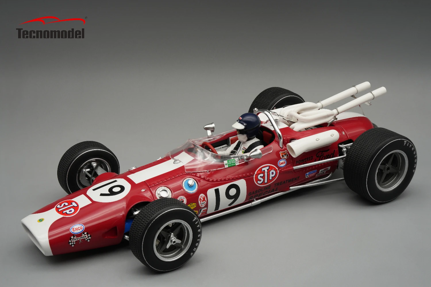 Lotus 38 1966 500 Indy  Second Place Driver Jim Clark  Car # 19